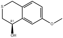 (R)-7-methoxyisothiochroman-4-ol Struktur