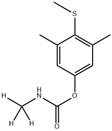 Methiocarb-d3 Struktur