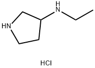 N-Ethylpyrrolidin-3-amine dihydrochloride Struktur