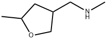 N-methyl-1-(5-methyltetrahydrofuran-3-yl)methanamine Struktur