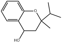 2-isopropyl-2-methylchroman-4-ol Struktur