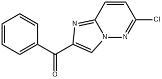 (6-Chloroimidazo[1,2-b]pyridazin-2-yl)phenylmethanone Struktur