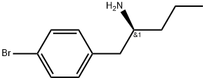 (S)-1-(4-bromophenyl)pentan-2-amine Struktur