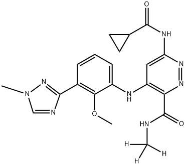 BMS-986165 Struktur