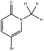 5-Bromo-1-(methyl-d3)-pyridin-2-one Struktur