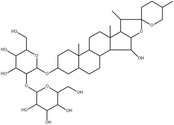 Anemarrhenasaponin III Struktur