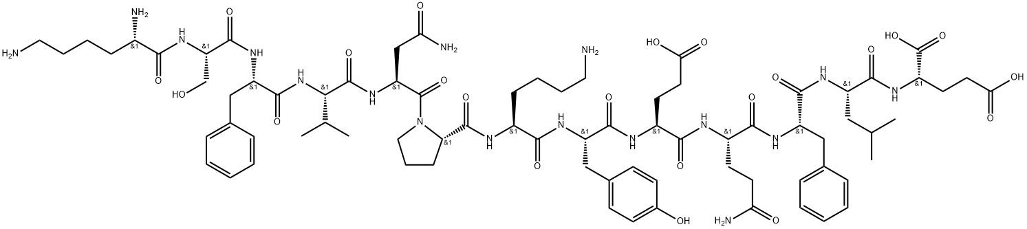 PROTEIN KINASE C DELTA PEPTIDE Struktur