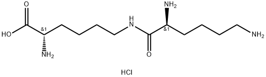 N6-L-Lysyl-L-Lysine Trihydrochloride Struktur