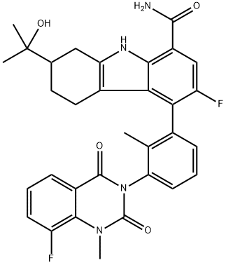 BMS-986142 Struktur