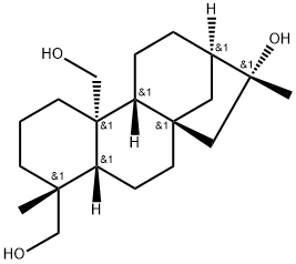 ent-Kaurane-16β,19,20-triol Struktur