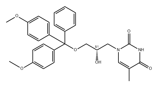 (S)-DMT-glycidol-T Struktur