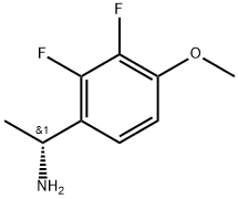 (R)-1-(2,3-difluoro-4-methoxyphenyl)ethan-1-amine Struktur