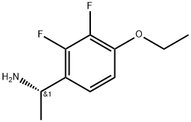 (S)-1-(4-ethoxy-2,3-difluorophenyl)ethan-1-amine Struktur