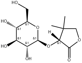 (R)-(-)-Pantoyllactone beta-D-glucopyranoside >=80% (NMR) Struktur