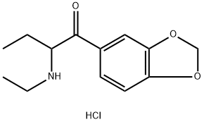 Eutylone (hydrochloride) Struktur