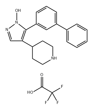 GABAA receptor agent 2 TFA Struktur