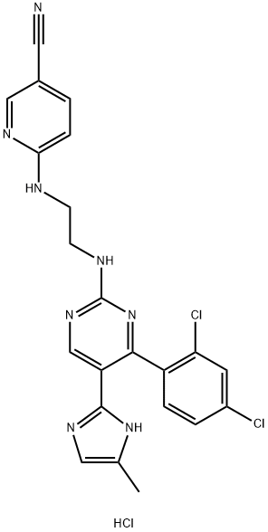 CHIR 99021 trihydrochloride Struktur