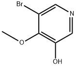 5-bromo-4-methoxypyridin-3-ol Struktur