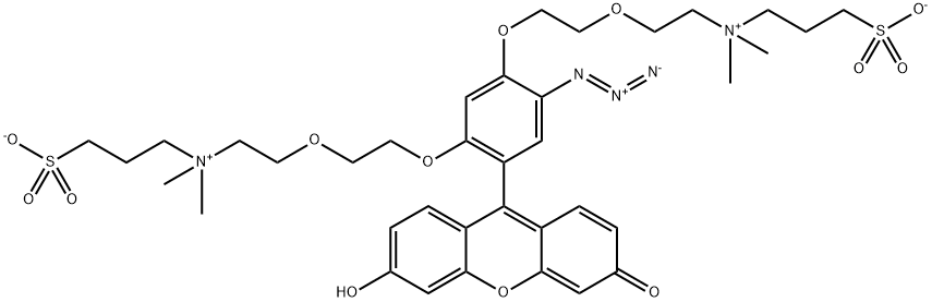 CalFluor 488 Azide Struktur