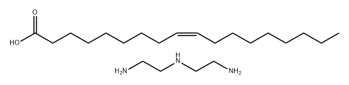 (Z)-9-オクタデセン酸/N-(2-アミノエチル)-1,2-エタンジアミン,(1:x) 化學構(gòu)造式