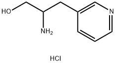 2-amino-3-(pyridin-3-yl)propan-1-ol Dihydrochloride Struktur