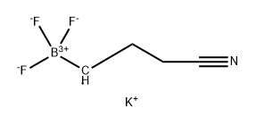 Potassium 3-cyanoethyl borate Struktur