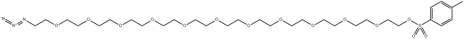 Azide-PEG12-Tos Struktur