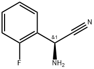 (S)-2-amino-2-(2-fluorophenyl)acetonitrile Struktur