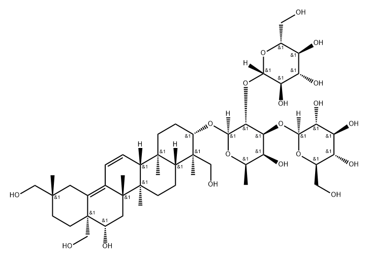 風(fēng)輪菜皂苷D 結(jié)構(gòu)式