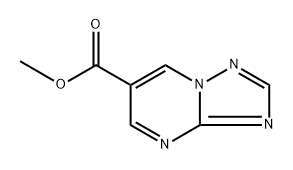 methyl [1,2,4]triazolo[1,5-a]pyrimidine-6-carboxylate Struktur