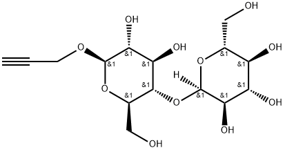 Propargyl β-D-maltoside Struktur