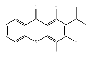 1,3,4-D3-2-ISOPROPYLTHIOXANTHONE Struktur