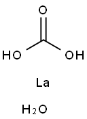 Carbonic acid, lanthanum(3+) salt (3:2), tetrahydrate (9CI) Struktur