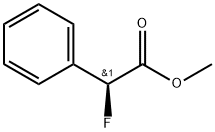 Benzeneacetic acid, α-fluoro-, methyl ester, (S)- (9CI) Struktur