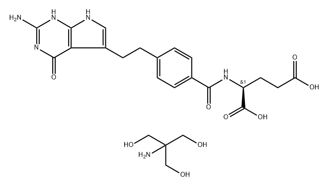 Pemetrexed tromethamine Struktur