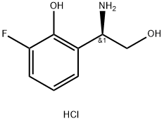 Benzeneethanol, β-amino-3-fluoro-2-hydroxy-, hydrochloride (1:1), (βR)-|