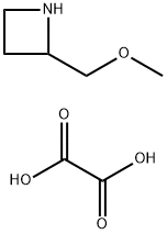 2-(methoxymethyl)azetidine hemioxalate Struktur