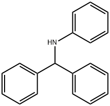 Benzenemethanamine, N,a-diphenyl- Struktur