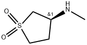 (S)-3-(methylamino)tetrahydrothiophene1,1-dioxide Struktur