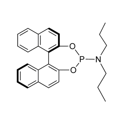 Dinaphtho[2,1-d:1',2'-f][1,3,2]dioxaphosphepin-4-amine, N,N-dipropyl-, (11bR)- Struktur