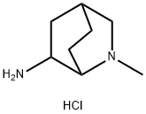 2-methyl-2-azabicyclo[2.2.2]octan-6-amine dihydrochloride Struktur