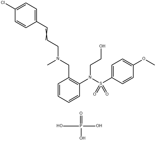 KN-93 (phosphate) Struktur