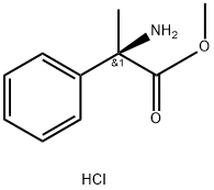 methyl (2R)-2-amino-2-phenylpropanoate
hydrochloride Struktur