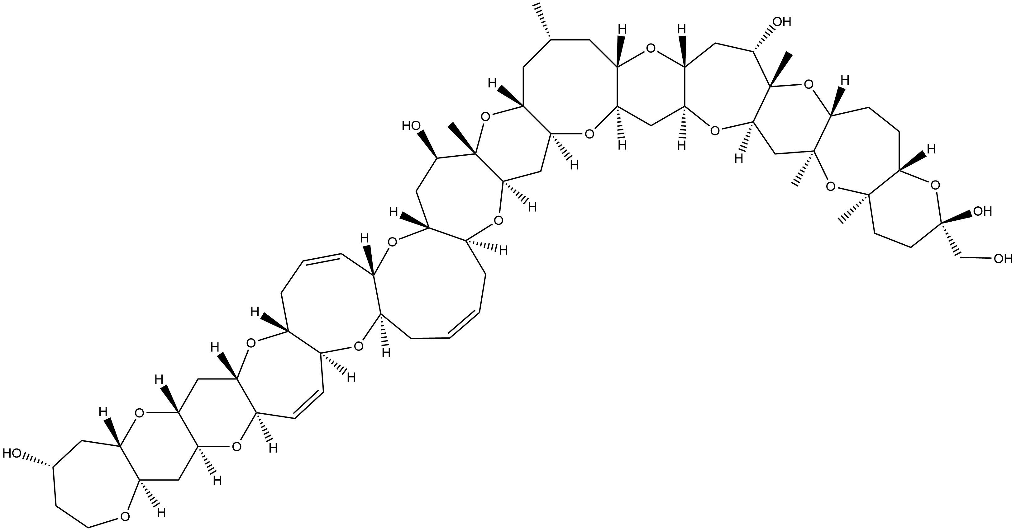 CARIBBEANCIGUATOXIN1 Struktur