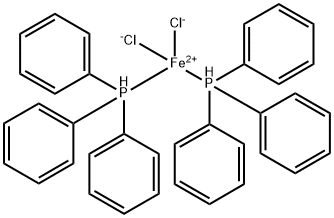 Dichlorobis(triphenylphosphine)iron(II) Struktur