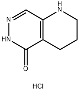 1,2,3,4-Tetrahydropyrido[2,3-d]pyridazin-5(6H)-one hydrochloride Struktur