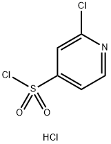 2-Chloropyridine-4-sulfonyl chloride hydrochloride Struktur