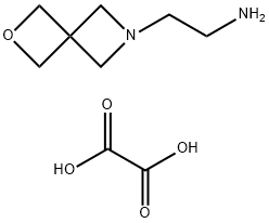 2-Oxa-6-azaspiro[3.3]heptane-6-ethanamine, ethanedioate (1:1) Struktur