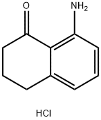 8-AMINO-3,4-DIHYDRONAPHTHALEN-1(2H)-ONE HYDROCHLORIDE Struktur