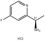 (R)-1-(4-Fluoropyridin-2-yl)ethanamine hydrochloride Struktur